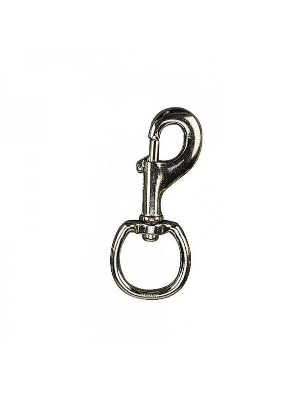 Moschettone Swivel Girevole Tondo 30mm